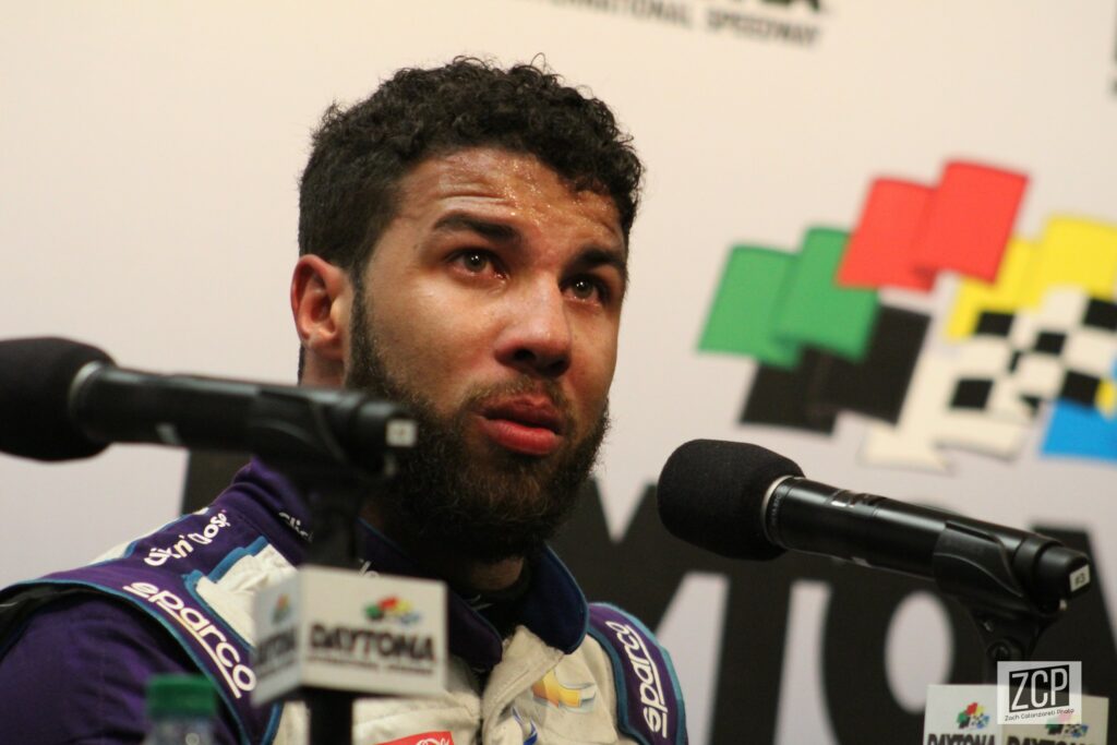 Bubba Wallace Violently Attacks NASCAR Rival During Race Bubba Wallace