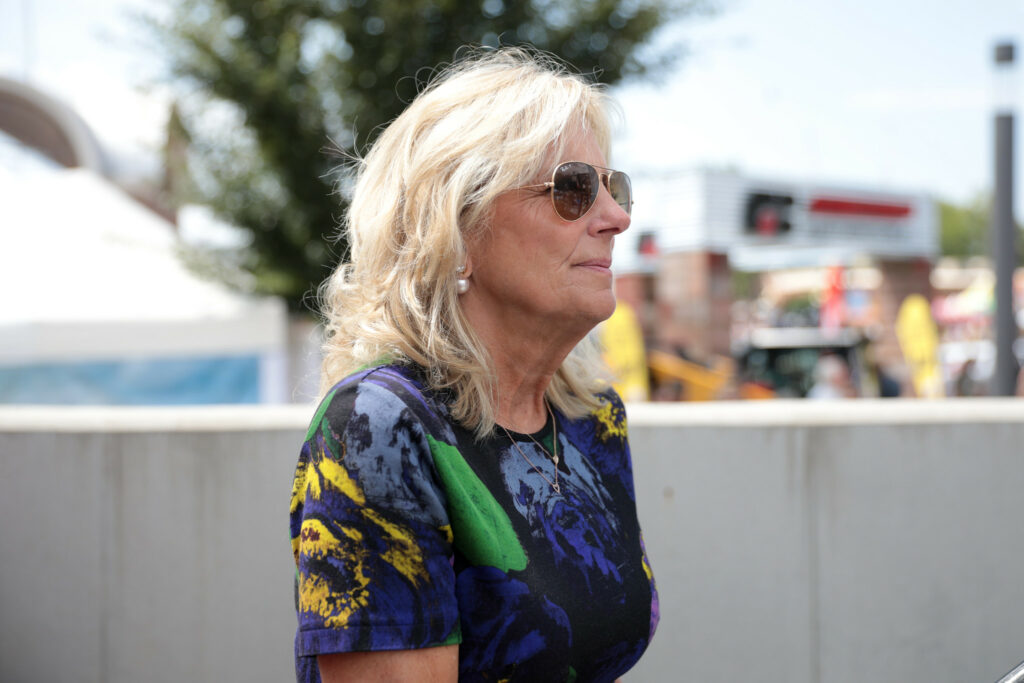 Critics Lash Out At Dr. Jill Over Christmas Tree Fumble Jill Biden