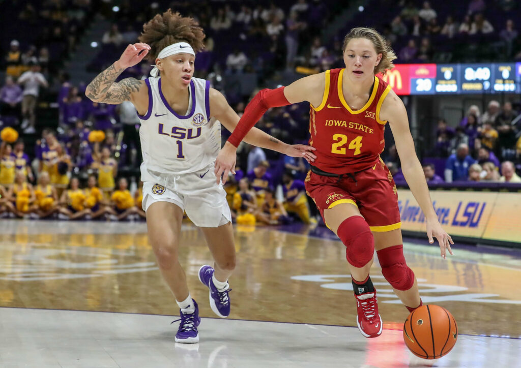 LSU Basketball Star Collapses During Biden Address LSU