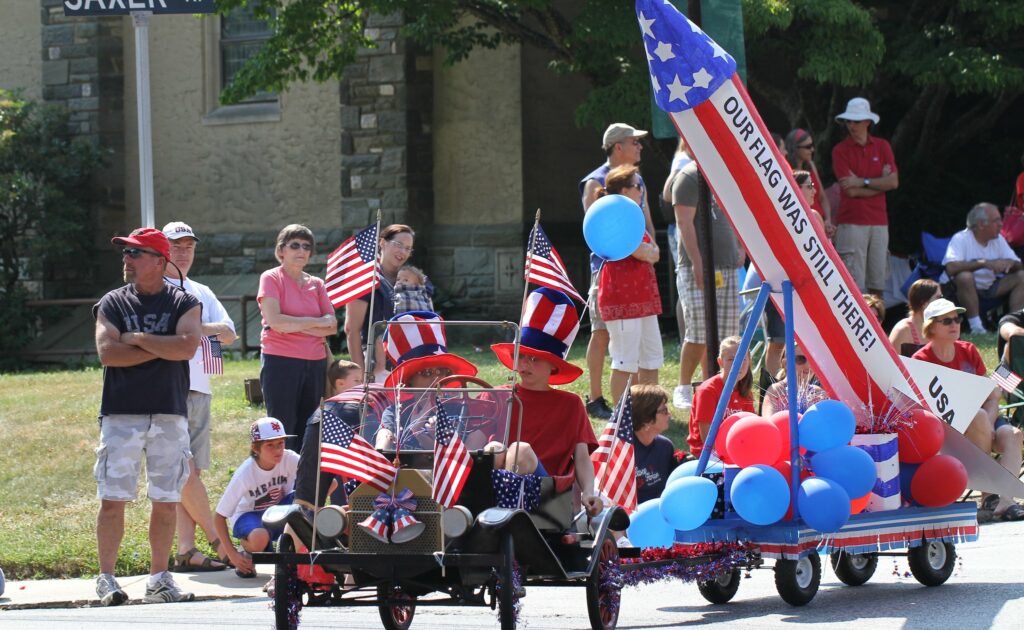 Unhinged Woman Threatens To ‘Blow Up’ Home Over Alleged Trump Support Fourth of July parade