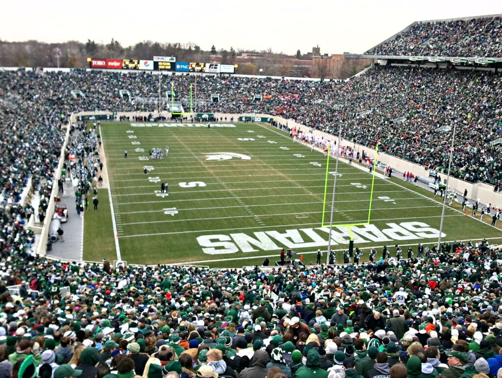 Michigan State ‘Deeply Sorry’ For Hitler Scoreboard Snafu Michigan State University